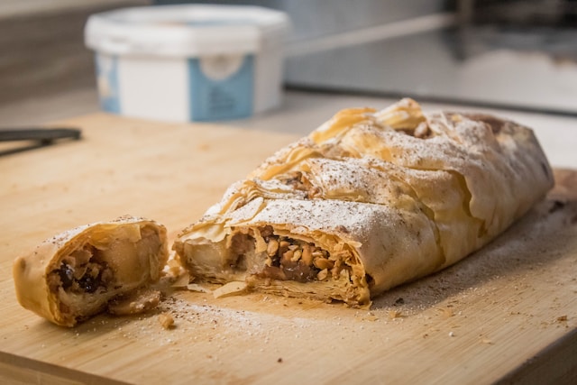 Apfelstrudel-Bild